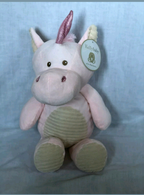 kelly baby 20 in plush rattle